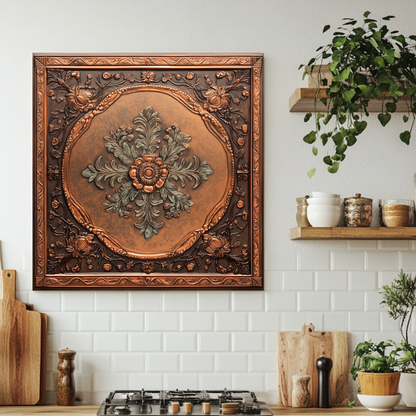 Glass Backsplash, Pattern Tile Look One Piece Tempered Glass Kitchen Splashback For Stove Behind, Marble Look Backsplash, Kitchen Backsplash